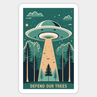 Defend our trees Sticker